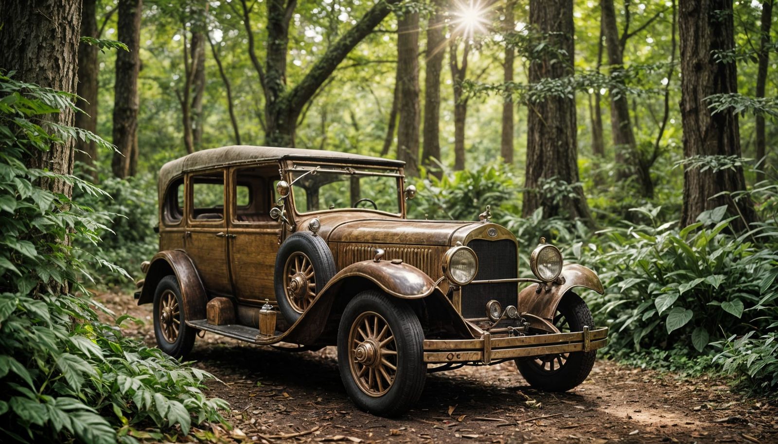 A Whimsical Encounter in the Enchanted Woods