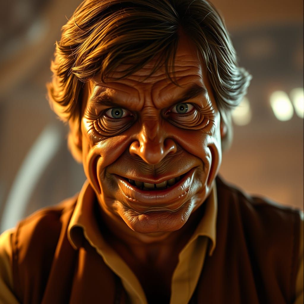 Han Solo Corrupted by the Dark Side of Jabba