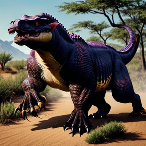 this dinosaur perfectly embodies the honey badger.
