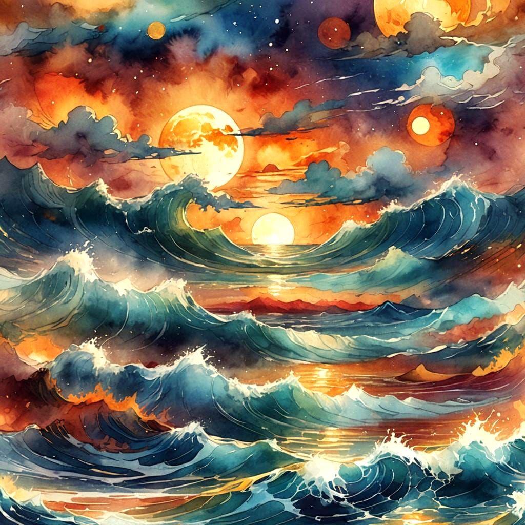 Colorful Oceans: Fantasy Concept Art in Unreal Engine