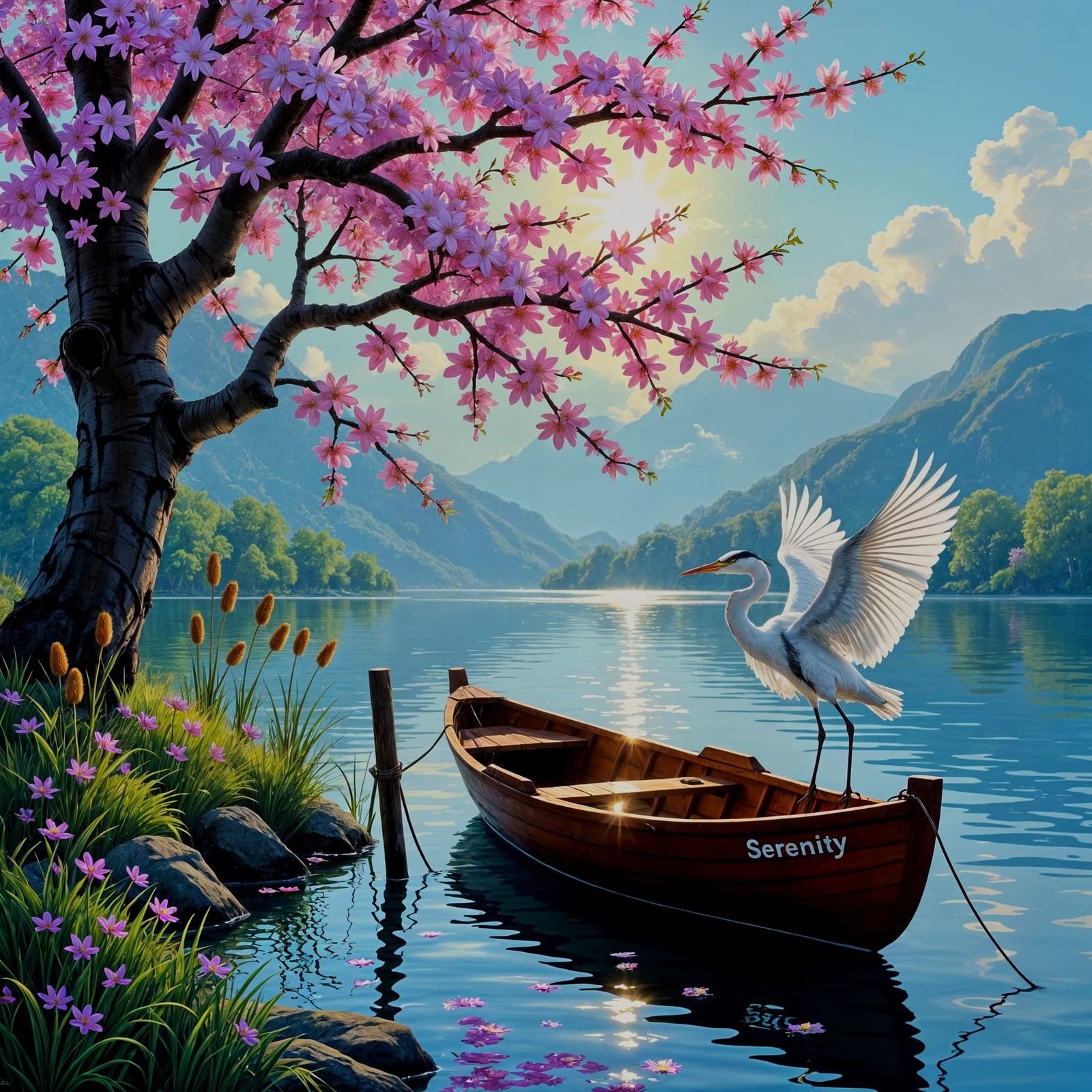 Serenity settles on the quiet lake 2 🕊