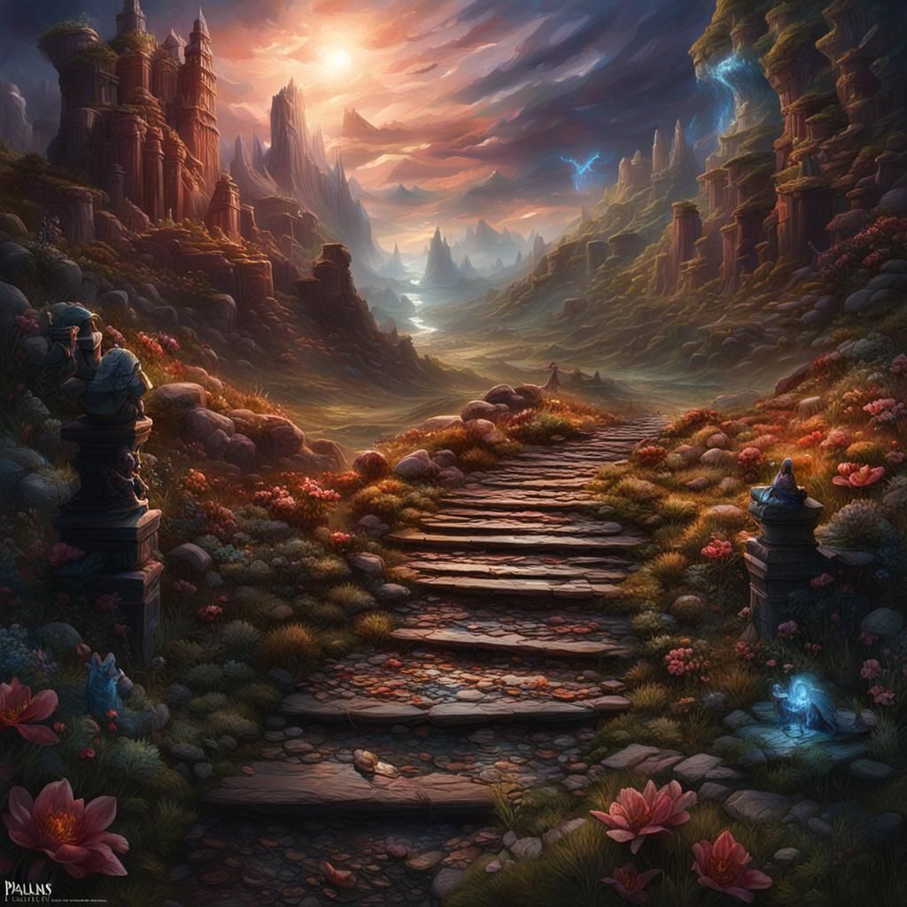 Fantastical Concept Art in Deep Color, 8K