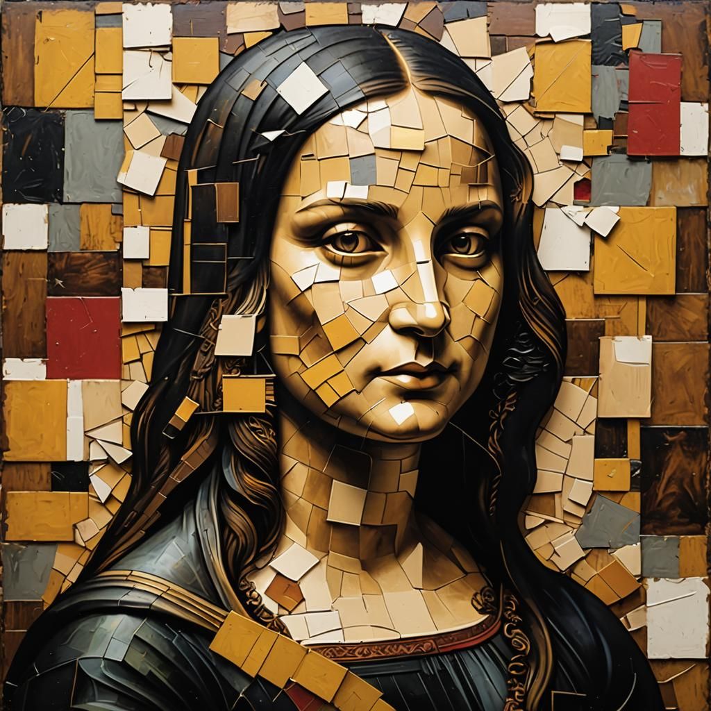 Mona Lisa - Cubism