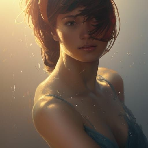 Hyperdetailed Portrait with Dynamic Lighting