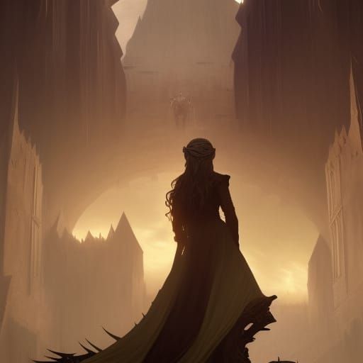 Dark Fantasy Art Inspired by Game of Thrones