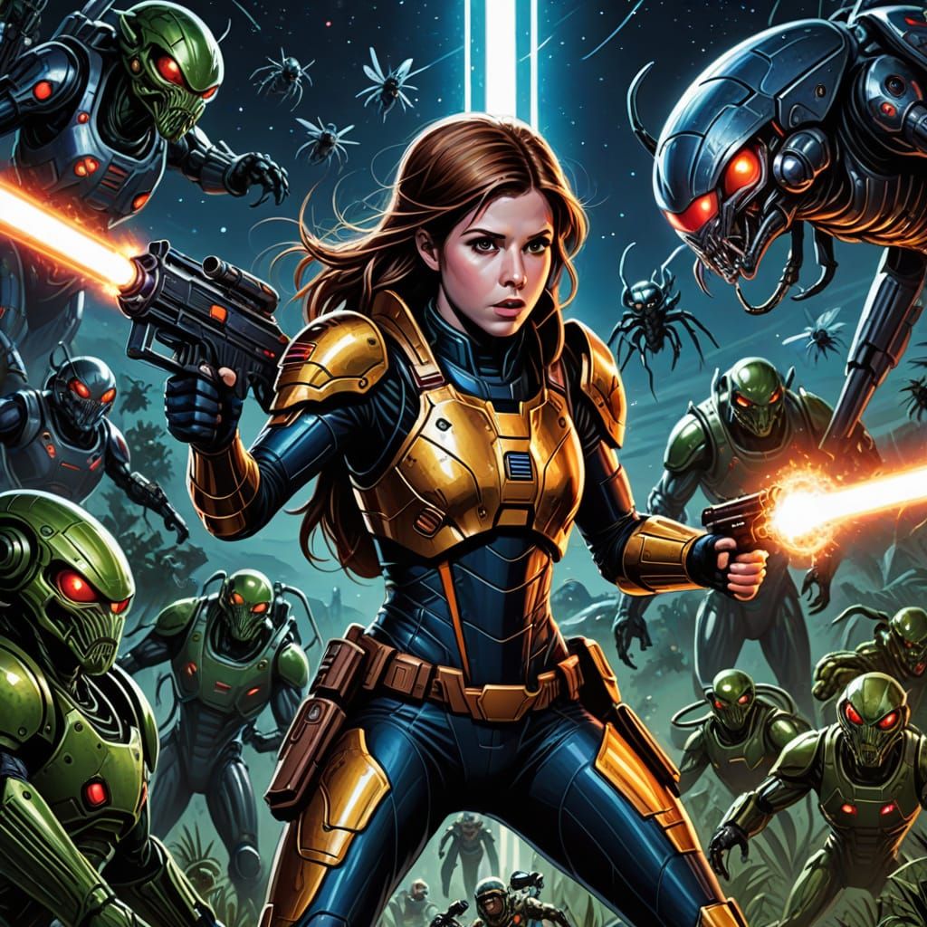 Anna Kendrick Battles Bug Aliens in Intergalactic Action Sce...