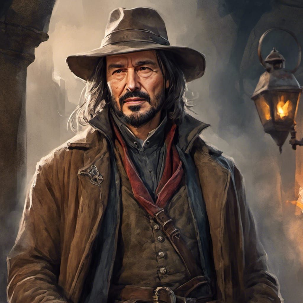 <lora:farg:1.0> Rudolph Van Richten from D&D Curse of Strahd...