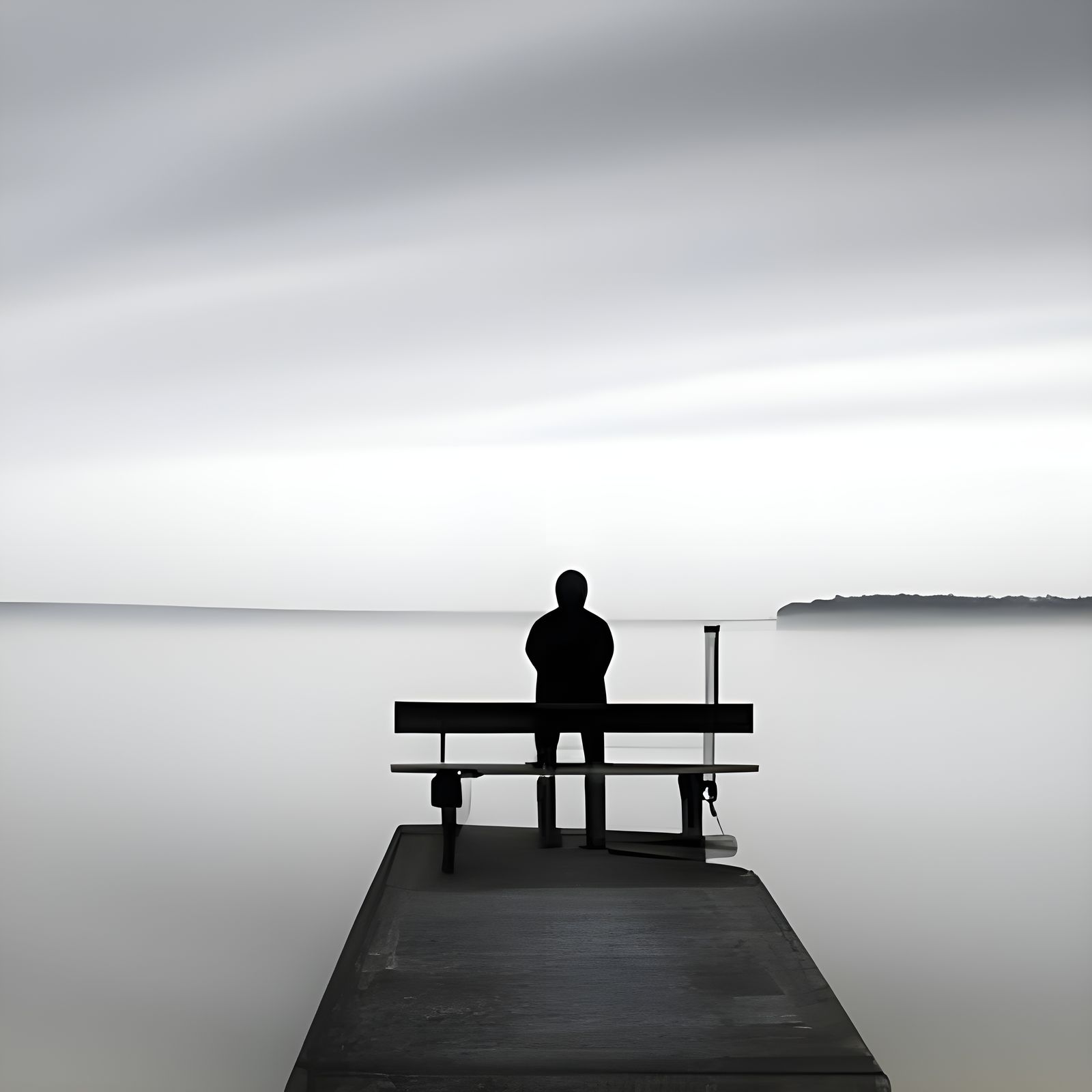 Abstract Solitude: AI Generated Interpretation