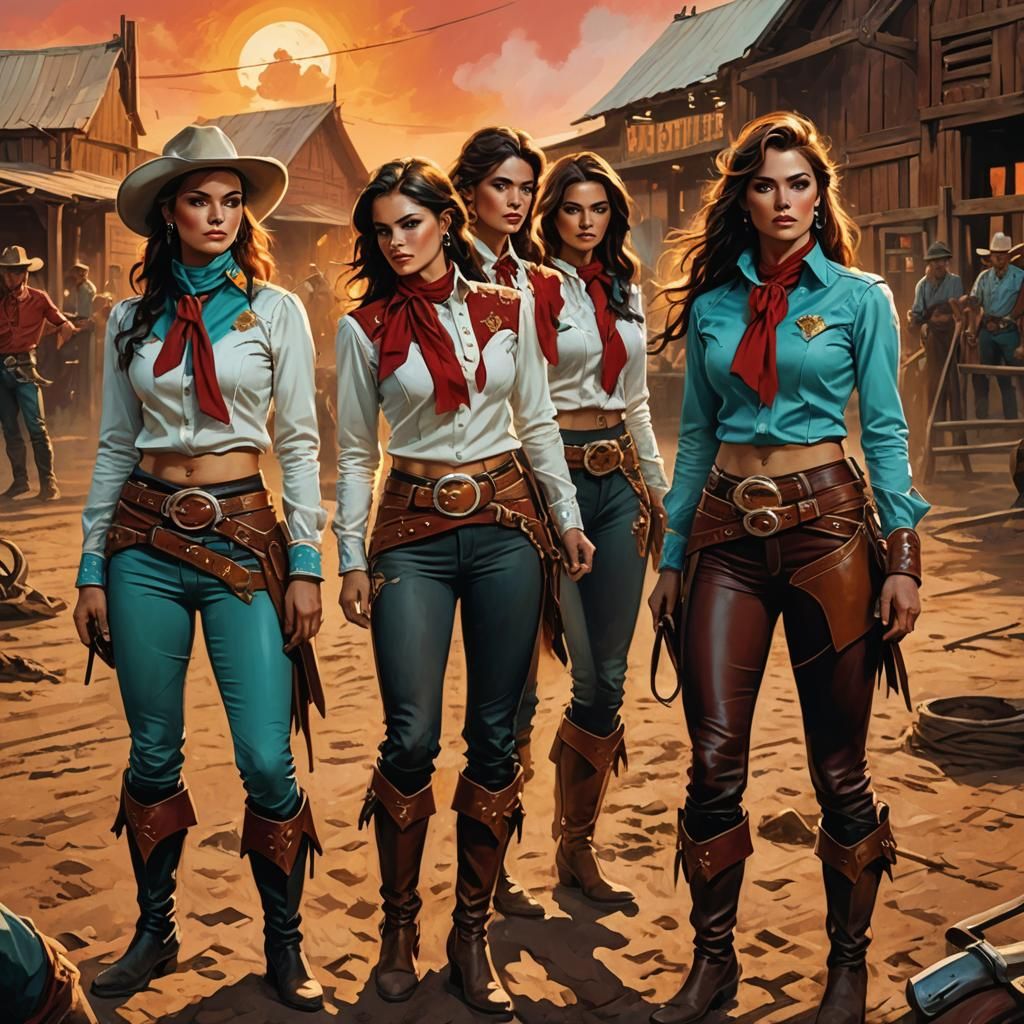 Rodeo Fantasy: Jodhpurs in Digital Concept Art