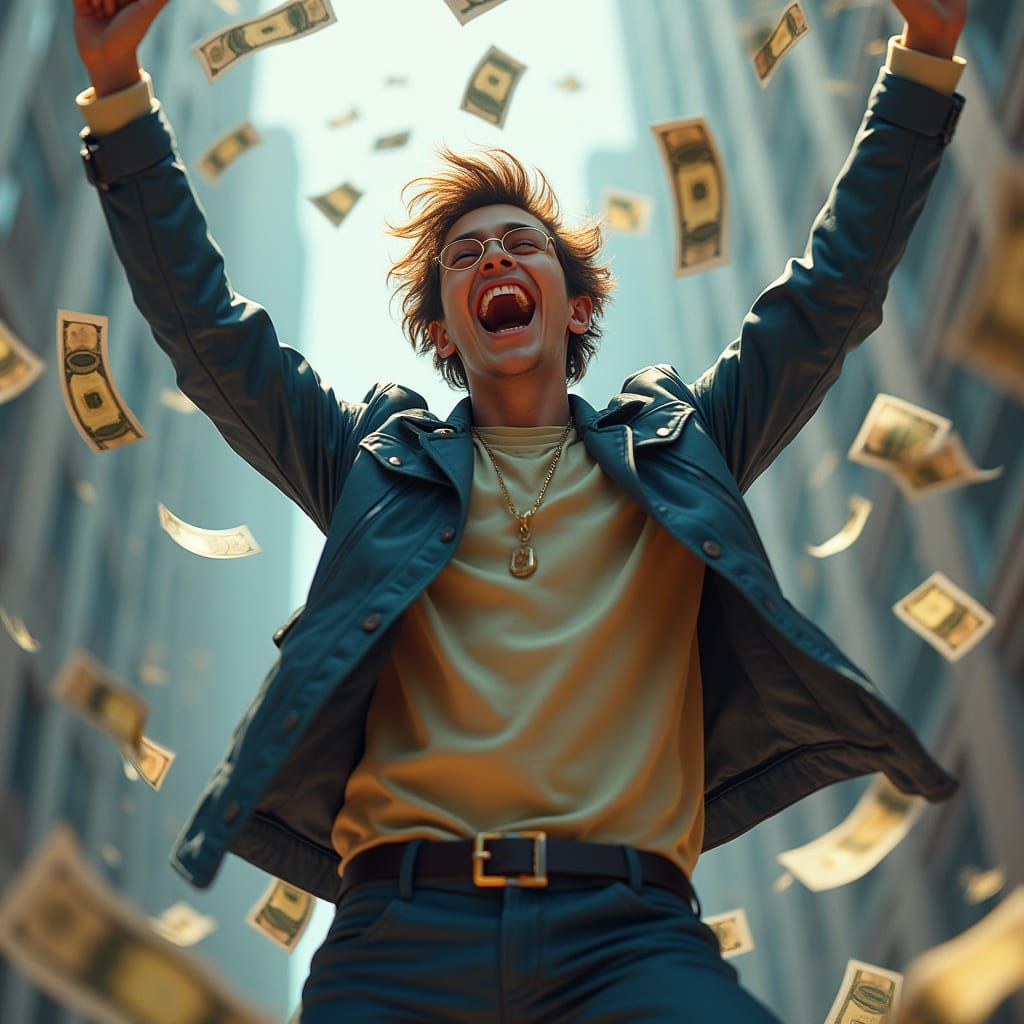 Youthful Abundance in a Whirlwind of Wealth