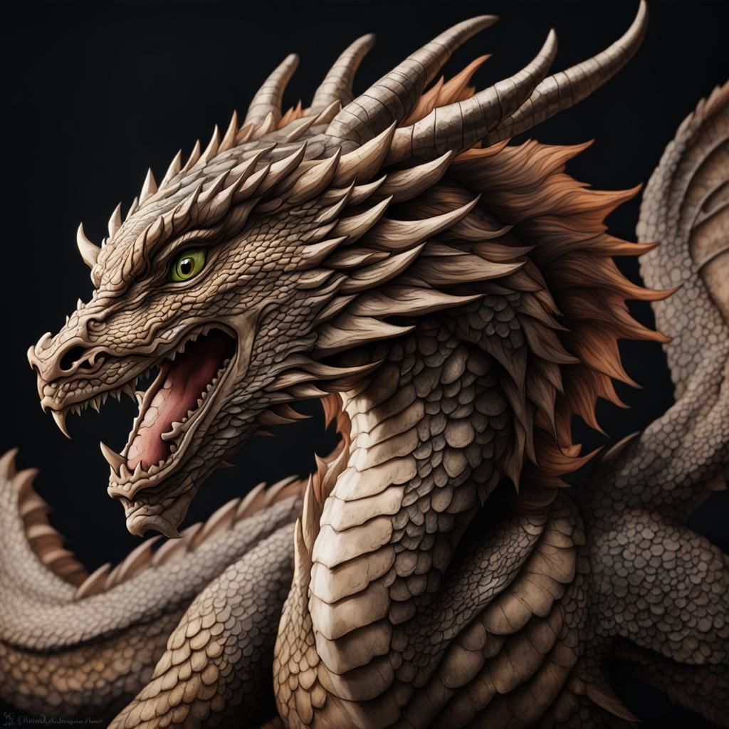 Dragon Image Generated by AI