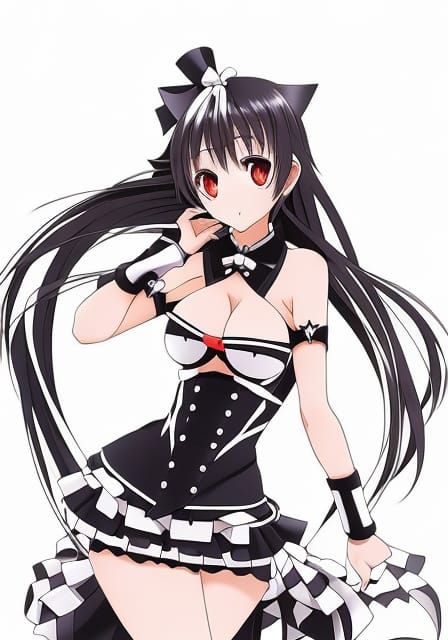 Anime Maid Girl in Bikini