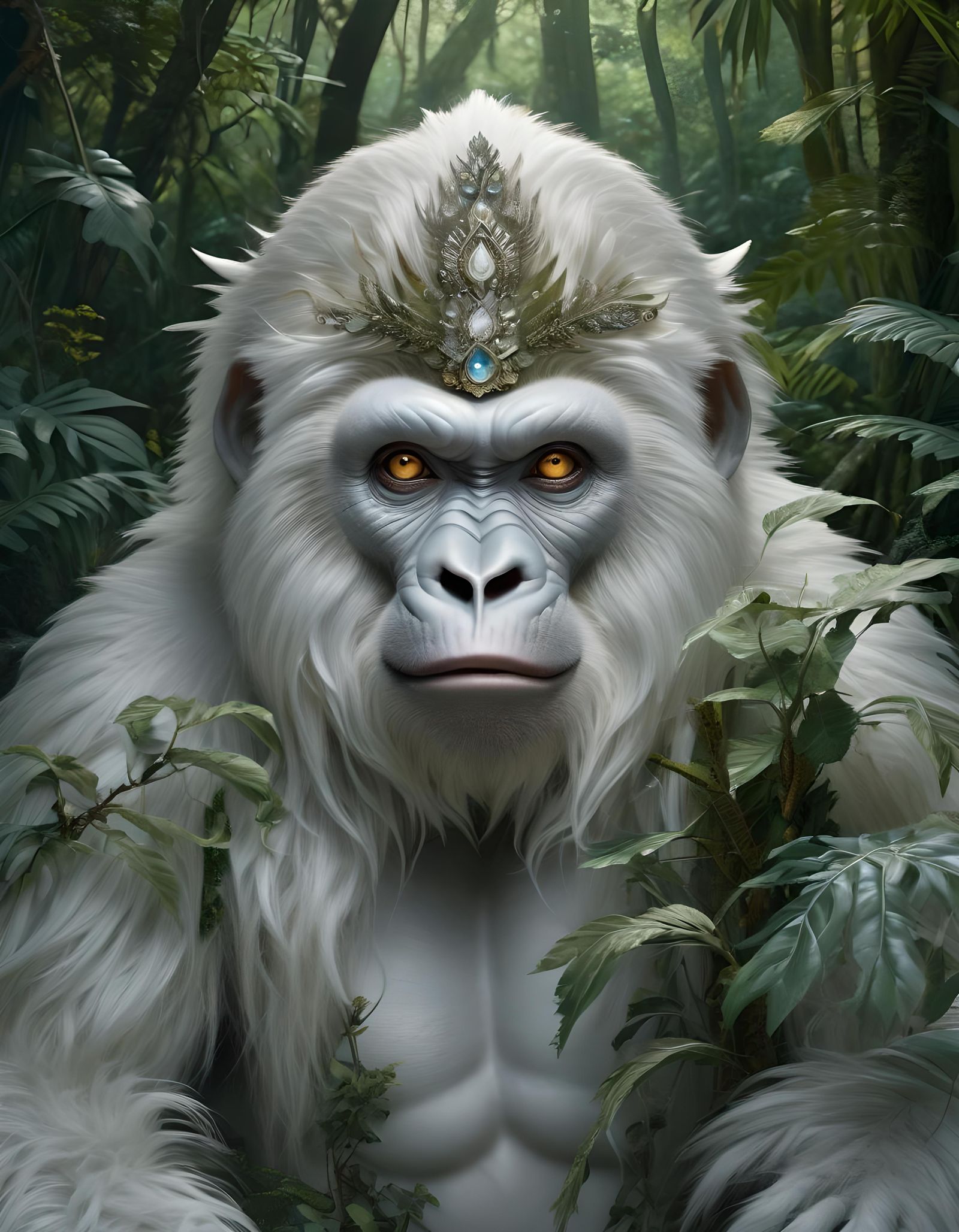 White Gorilla King