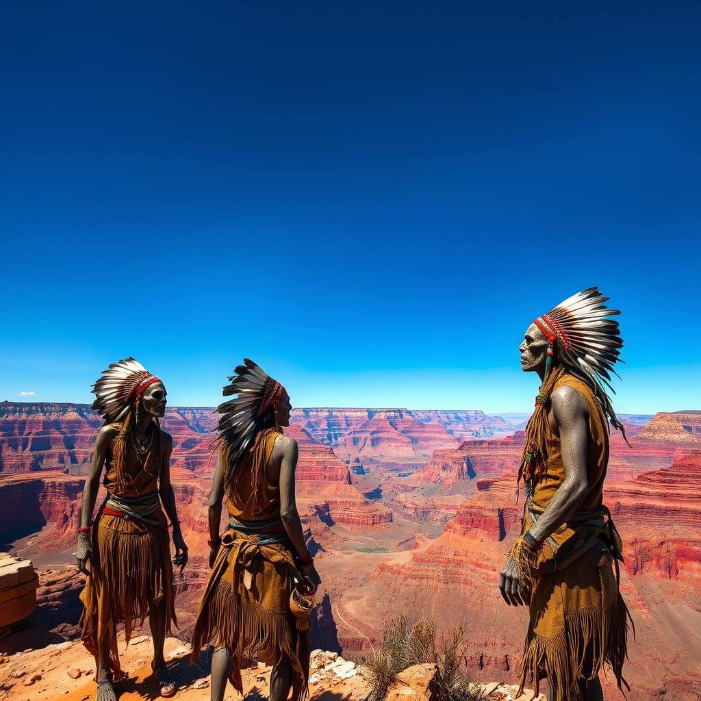 Zombie Apocalypse at the Grand Canyon