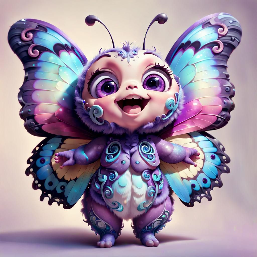 Butterfly character