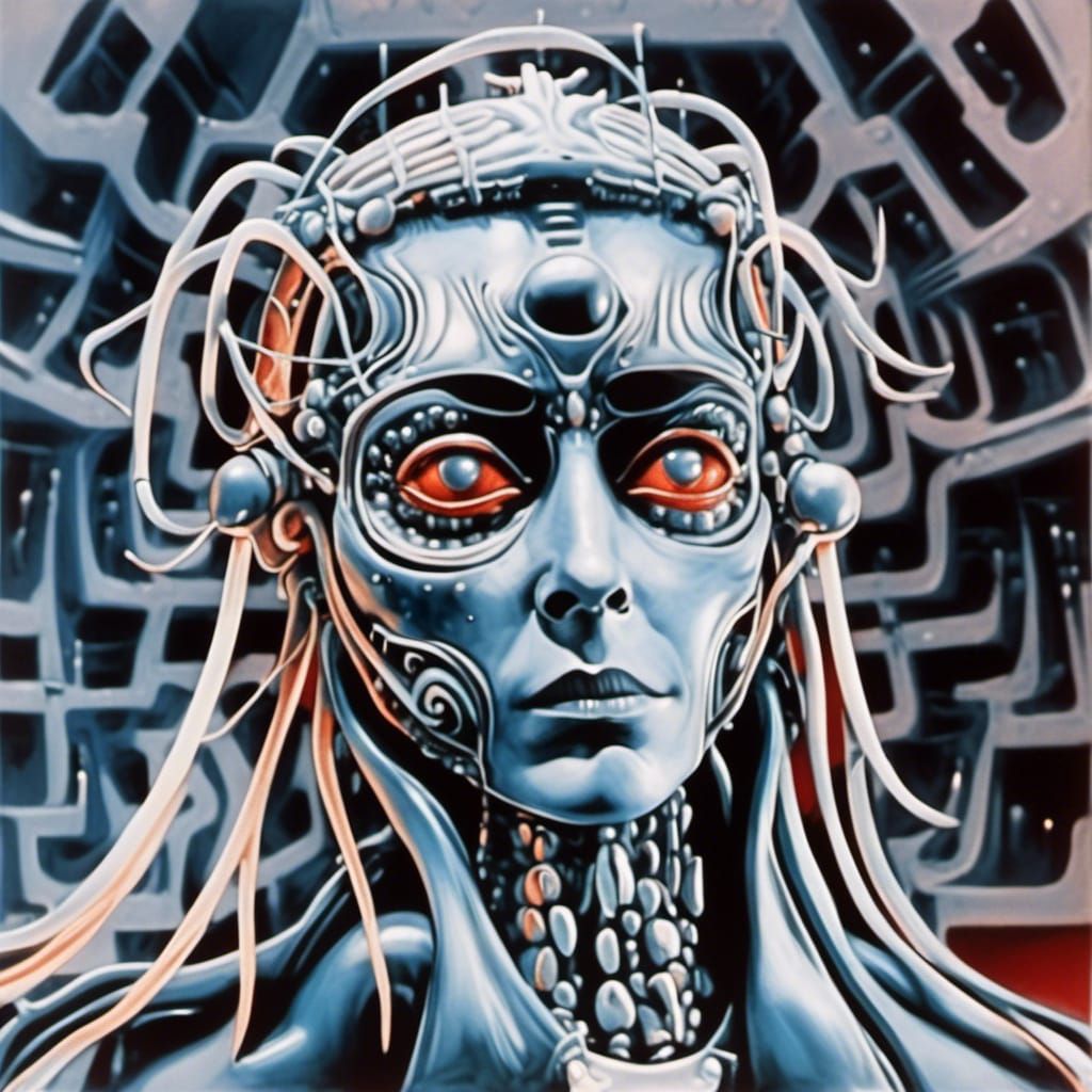 Princess of Genovia in Biomechanical Surrealism