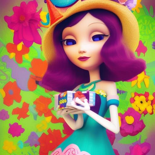 Jasmine Becket-Griffith Jack-in-the-Box Toy, 3D Art