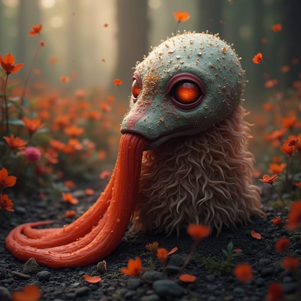 Abstract Lomographic Image with Distressed Textures