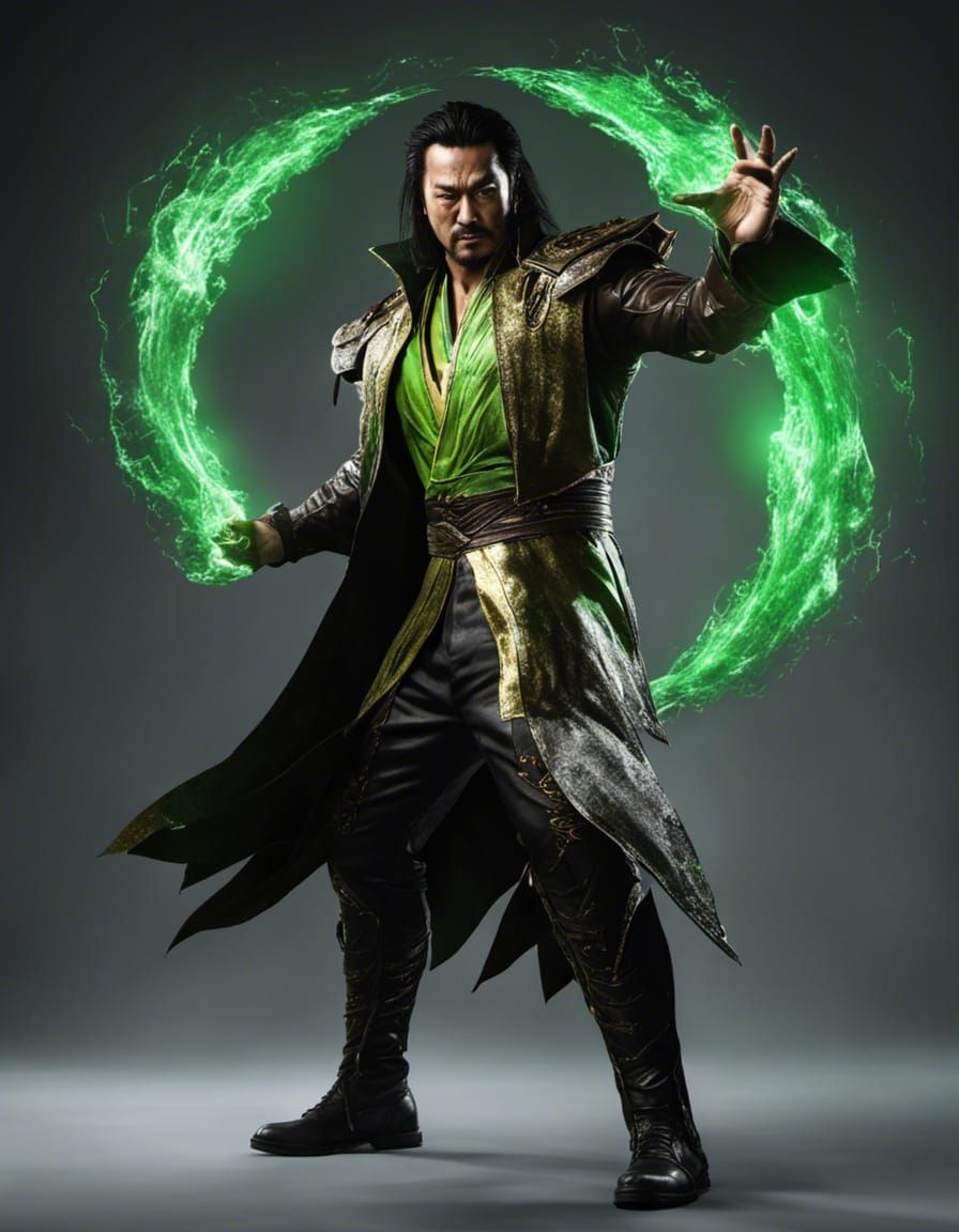 Shang Tsung Sorcerer Surrounded by Souls