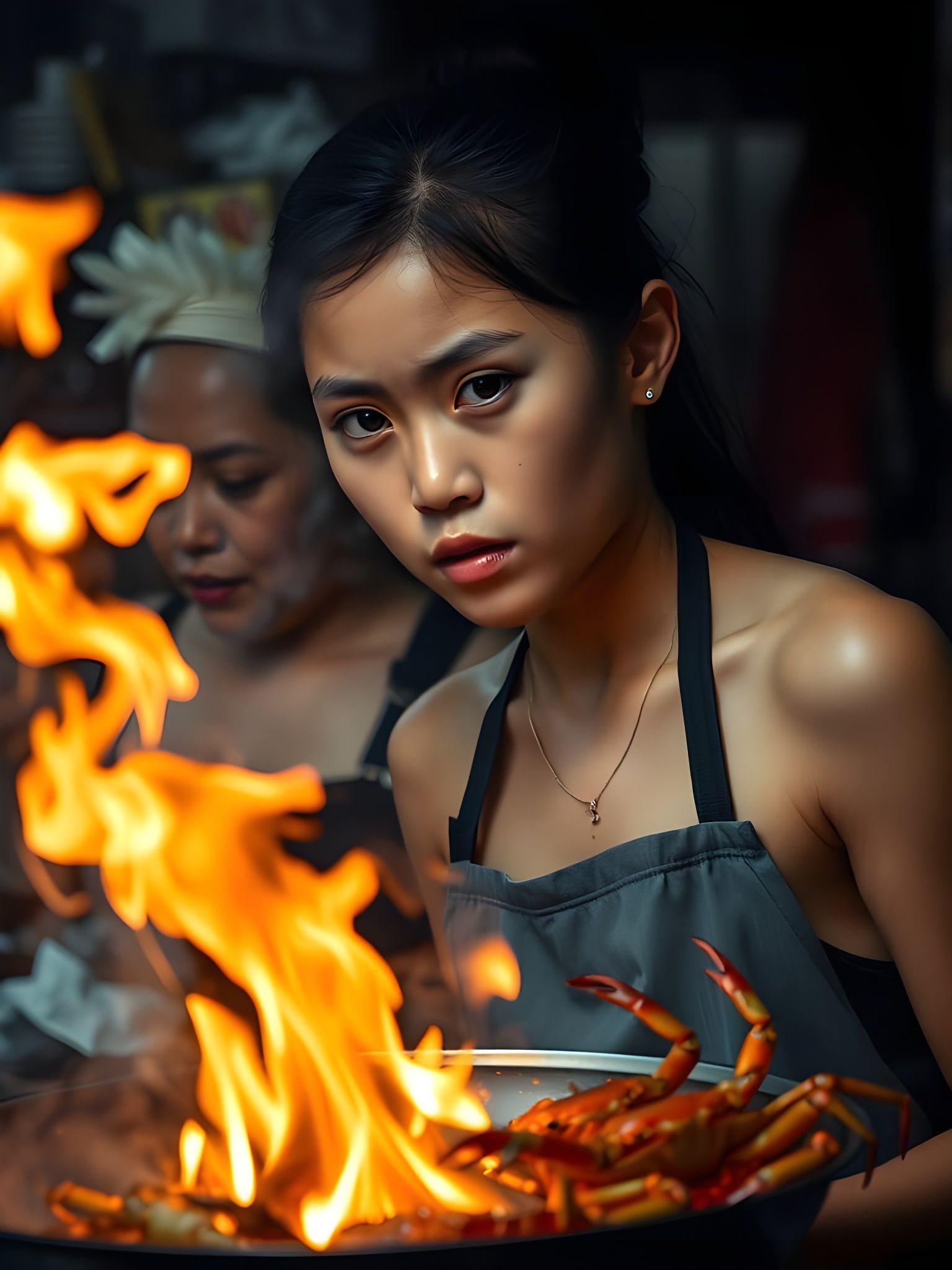 Bangkok Yaowarat Street Cook
