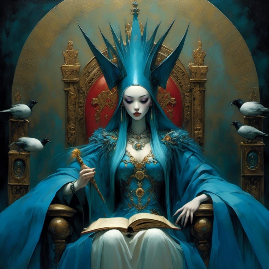 The High Priestess 2 (Tarot II) *