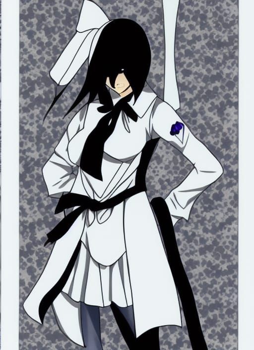 Bunny Girl in Manga Style