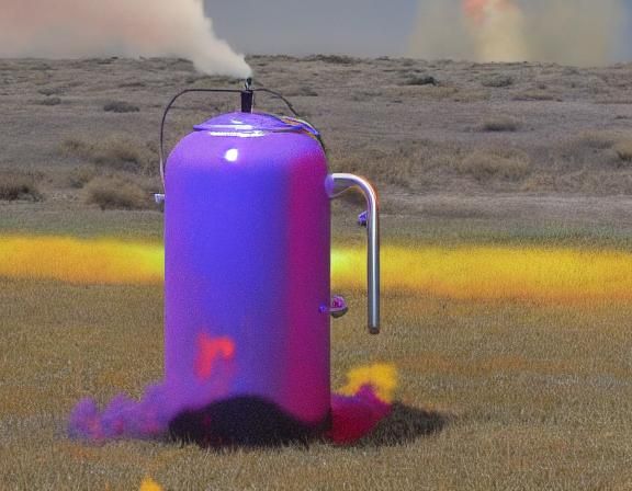 Thermal Image: Newly Lit Ghillie Kettle Plume