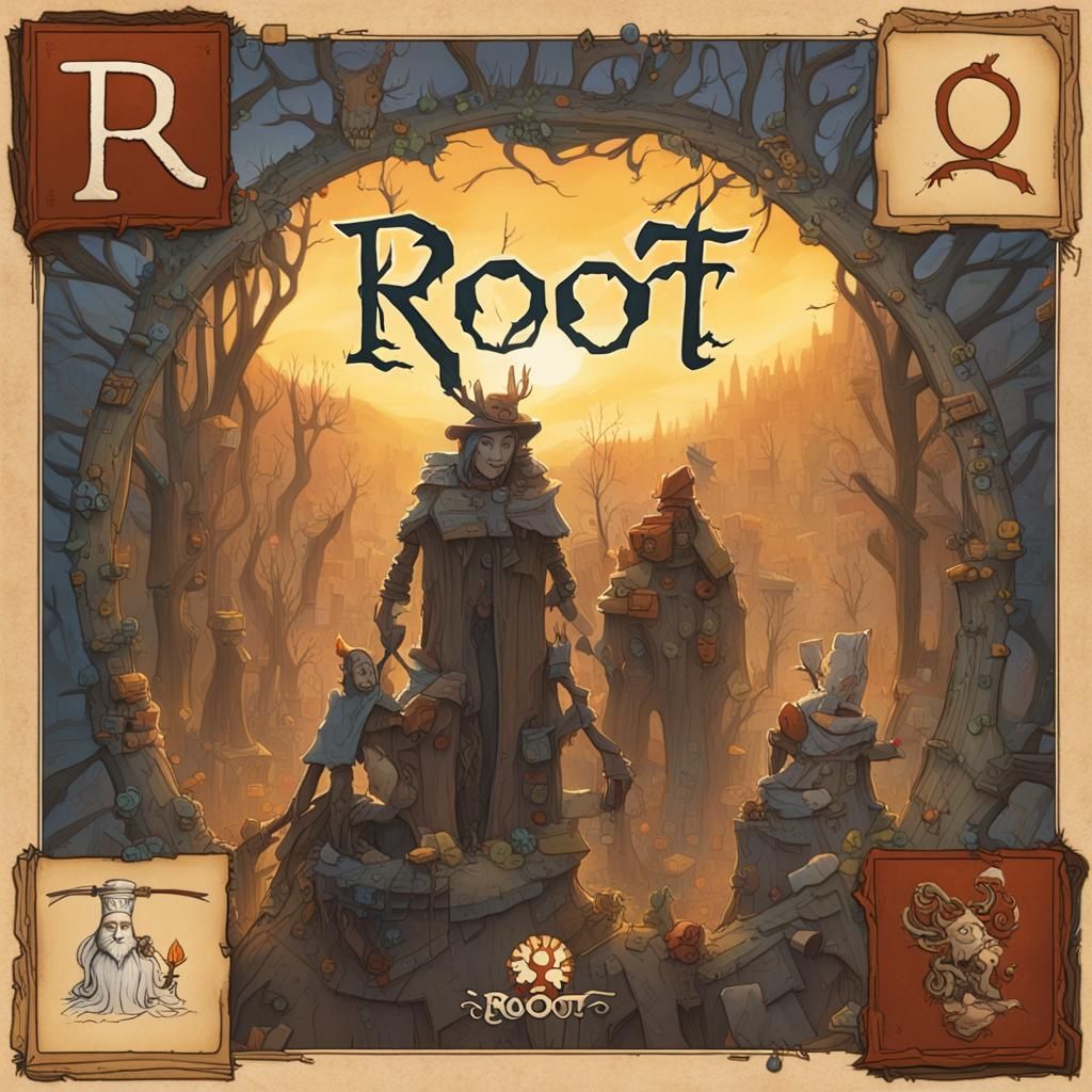 Root Board Game Illustration