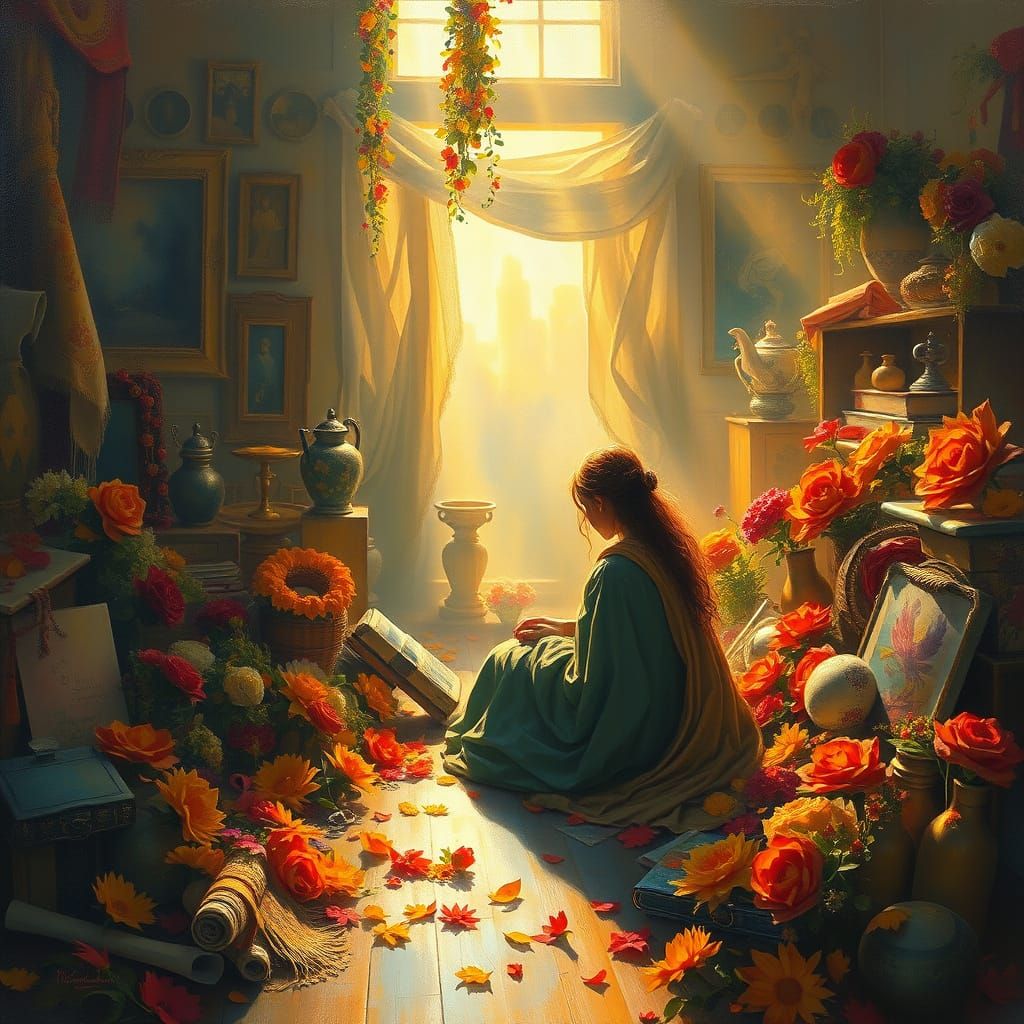 Peaceful Solace Found in Vibrant Treasures