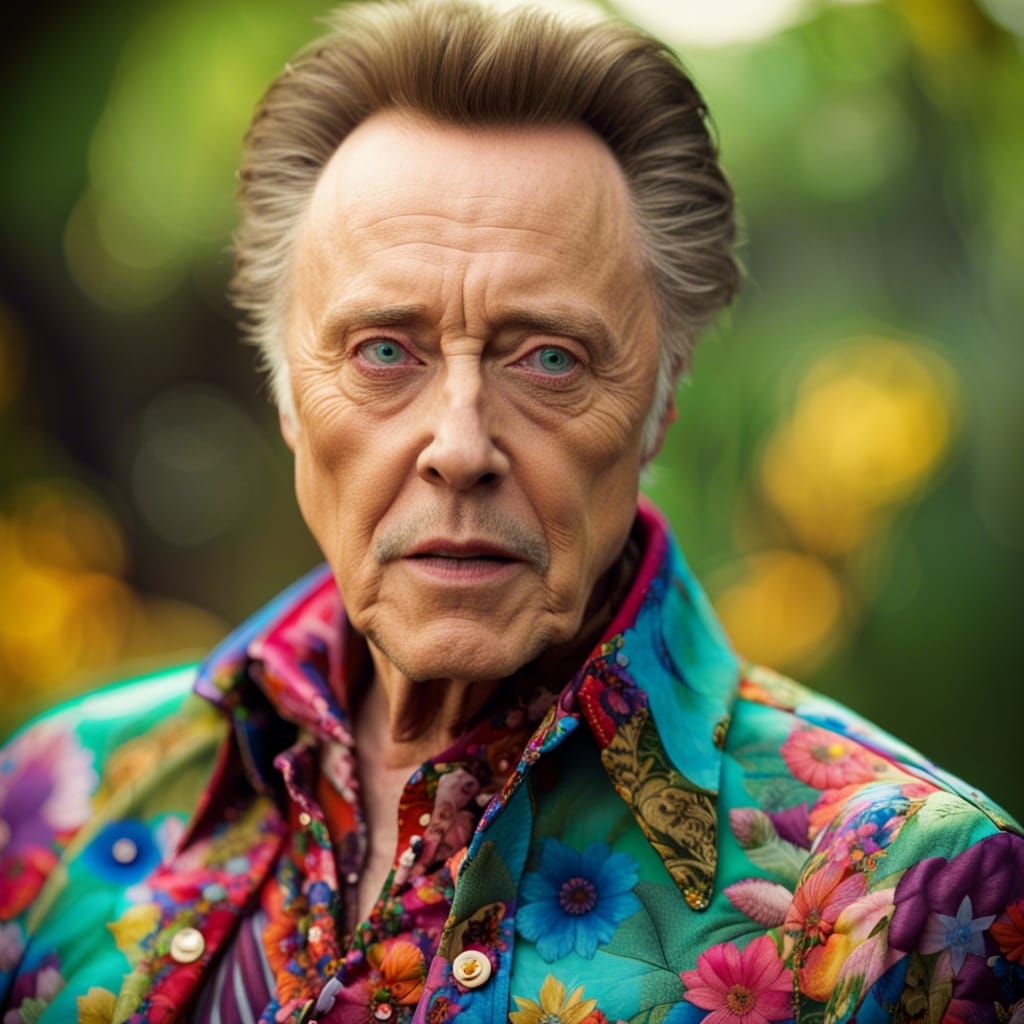 Christopher Walken as Hessian in Floral Shirt