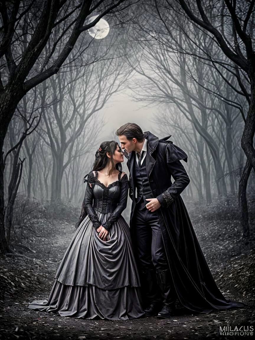 Evening Vampire Embrace