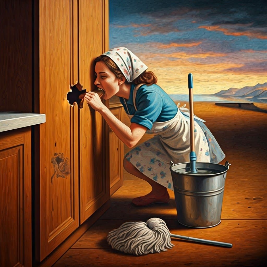 CHEWING THE DOORS/DOING THE CHORES