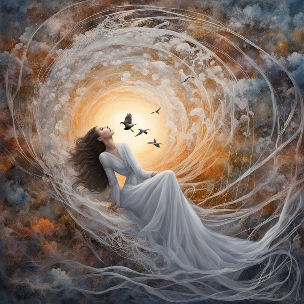 Dreamlike Aura of Cleansing and Gratitude