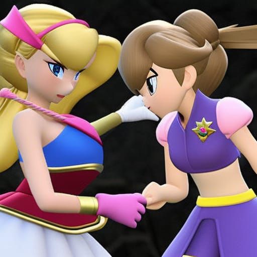 Princess Diana vs Princess Peach: A Royal Rumble