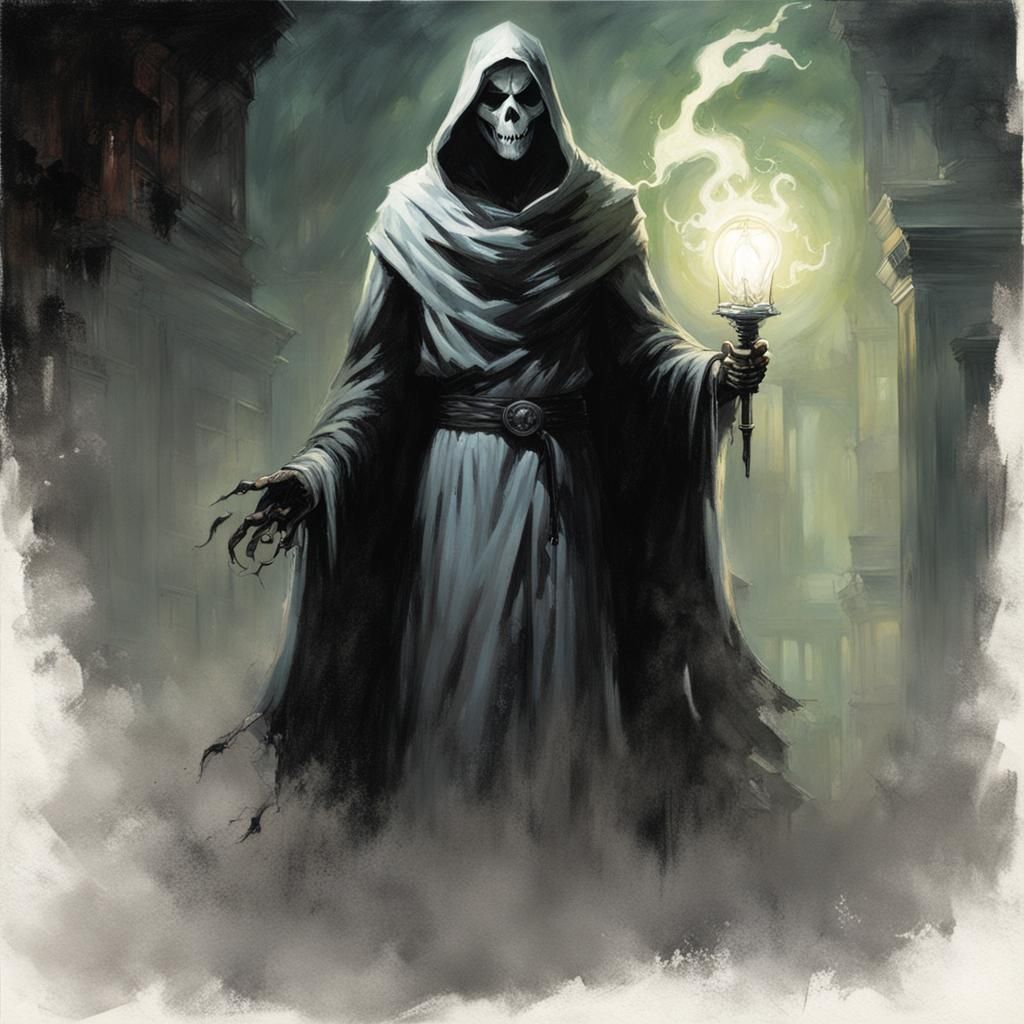 Sinister Ghost Art