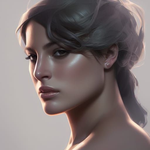 Detailed Portrait with Dynamic Lighting