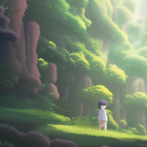 Anime Style Yarn, Ghibli Key Visual