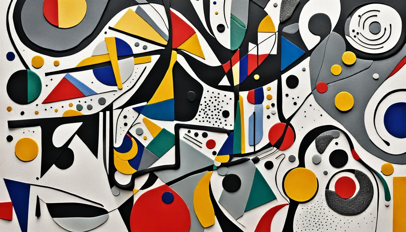 3D ZEN abstrait fantasy asymmetrical lines