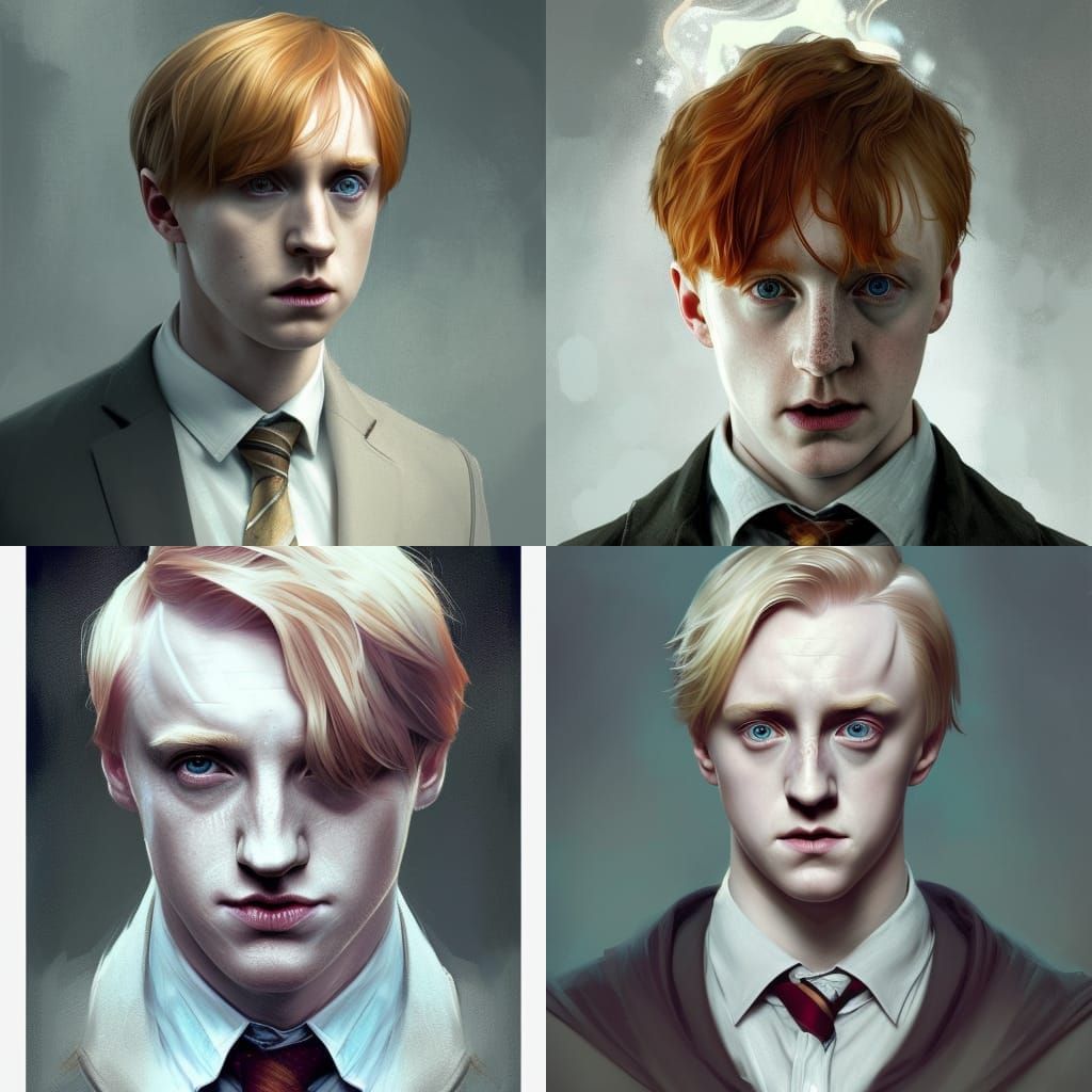 Hybrid Character Portrait in Hyperdetailed Style