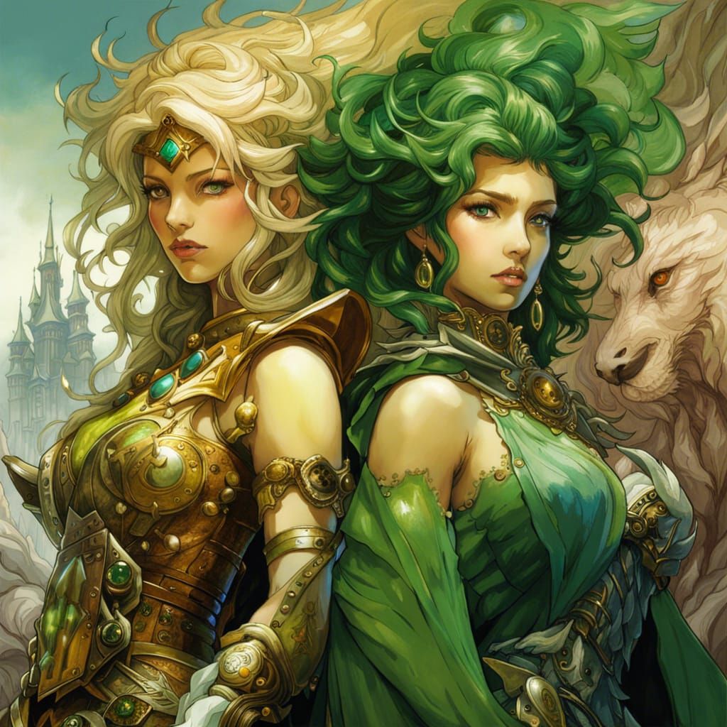 Rosa and Rydia