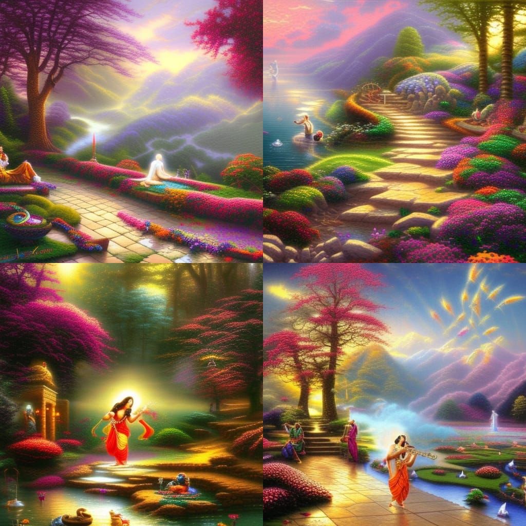 Krishna and Radhe: Love and Enlightenment