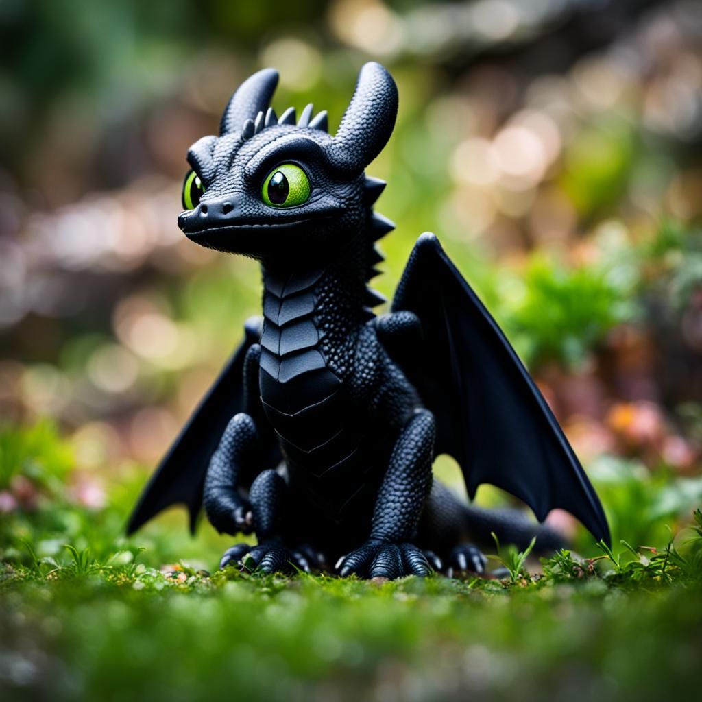Toothless: Professional Photography with Bokeh