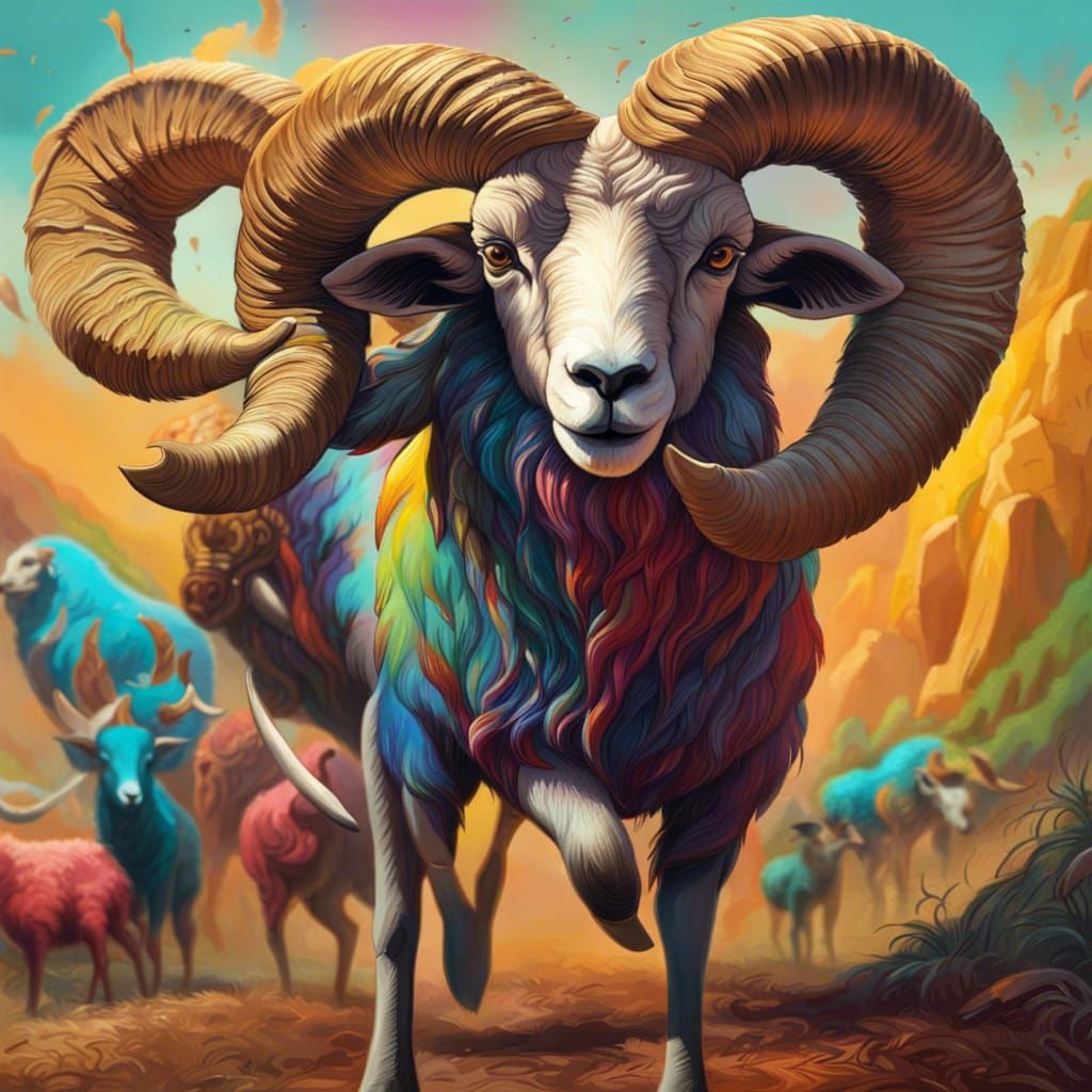 Hyperrealistic Splash Art: Rama Lama Ding Dong