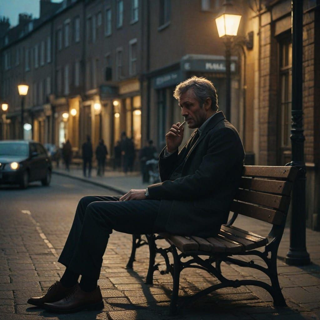 Modern Man in Cinematic Mood