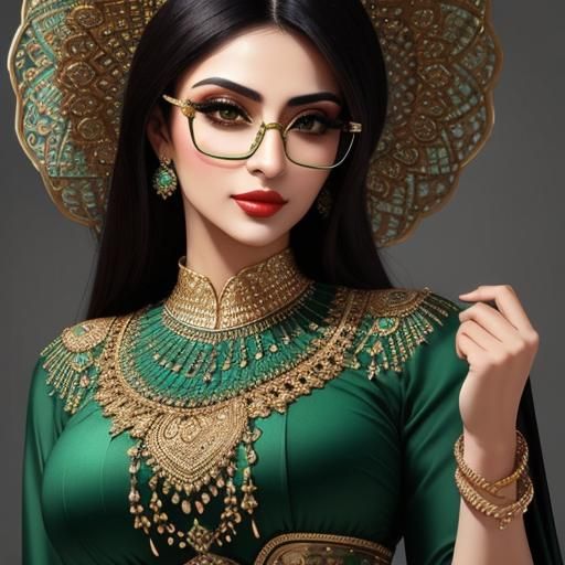 women in traditional clothes