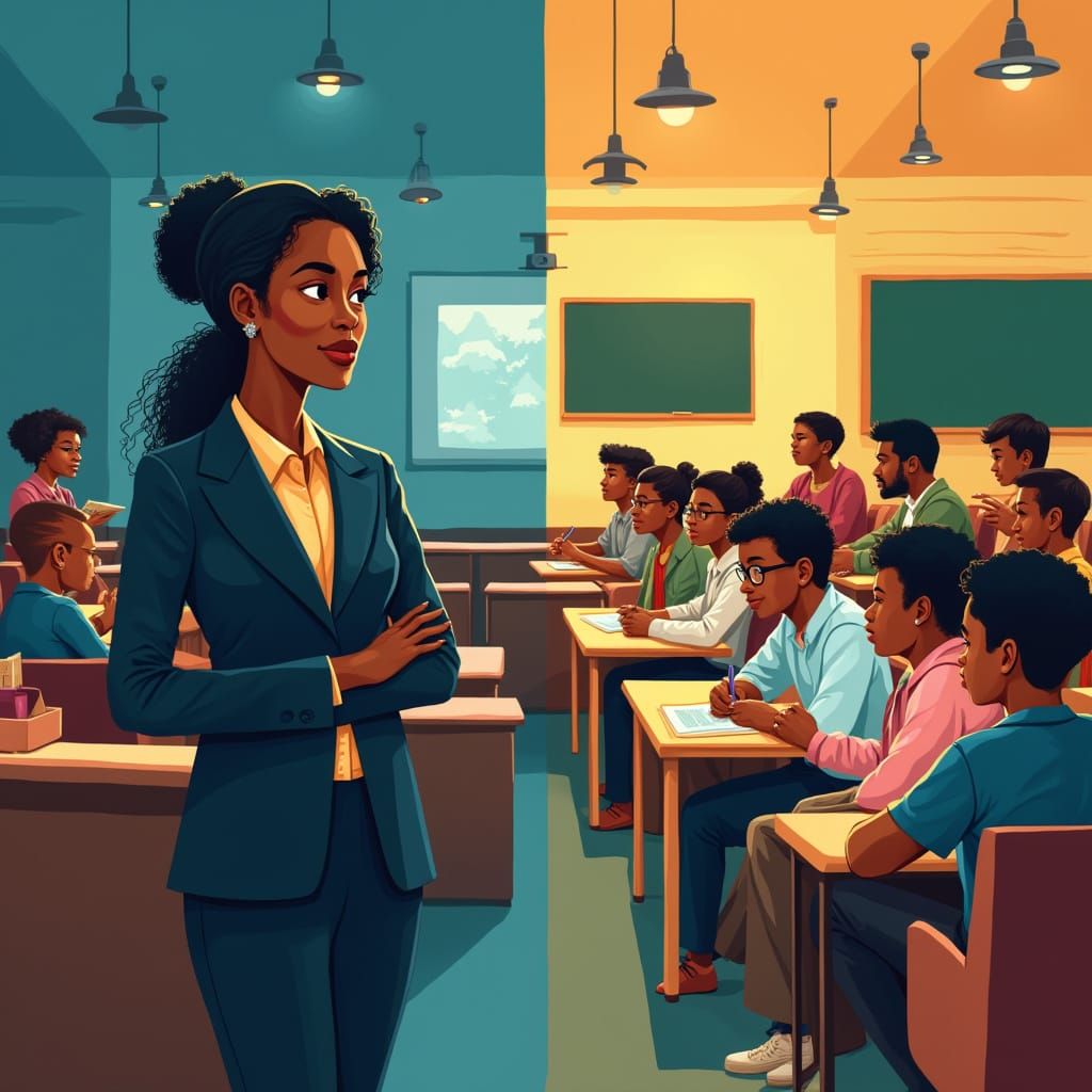 African American Professor's Journey from Traditional to Vib...