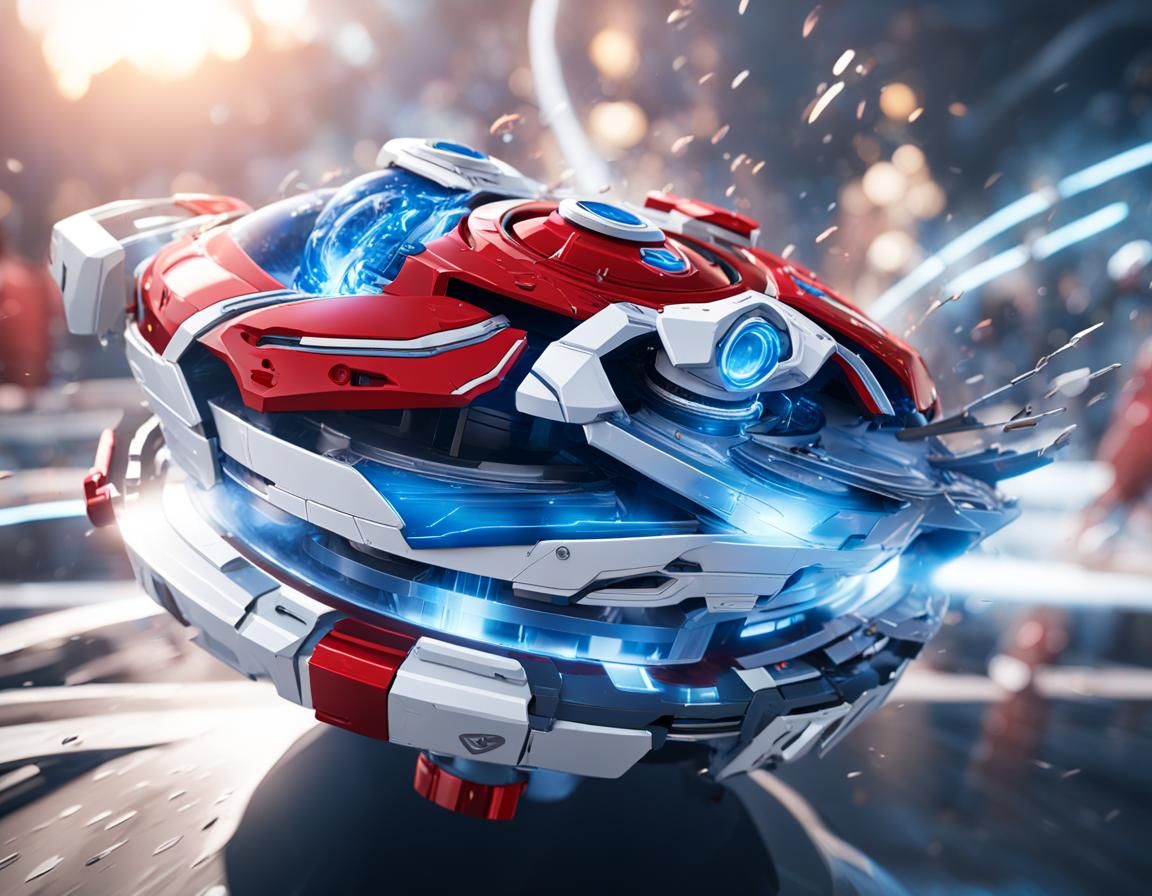 Beyblade in Motion: High-Speed Cinematic Capture