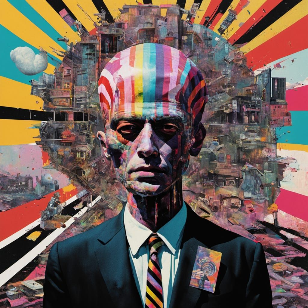 Cyborg Dreamscape in Postpunk Aesthetic