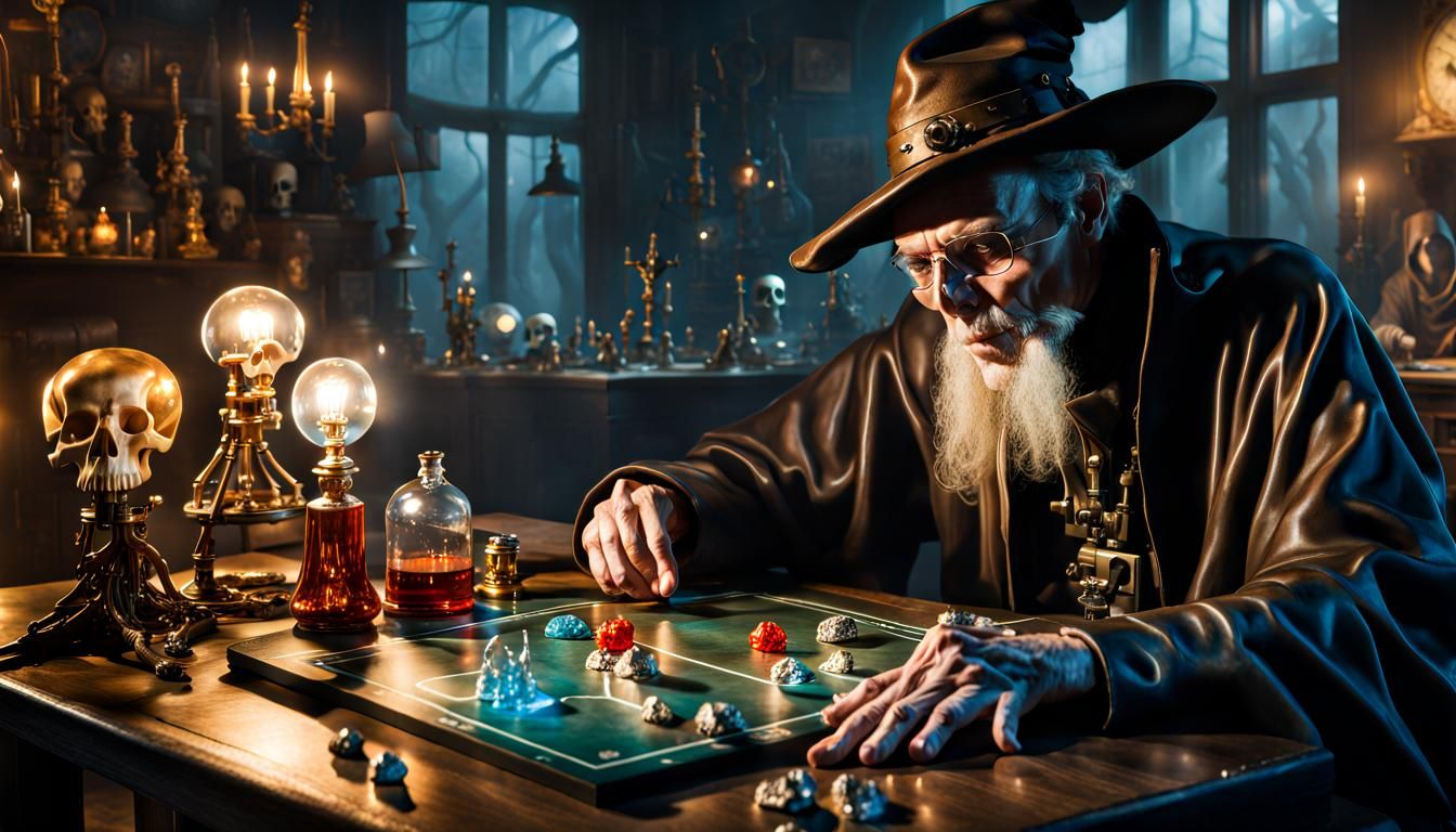Harry Dresden Plays Risk in Spooky Laboratory