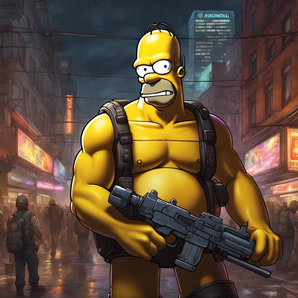 Homer Simpson is mcBain